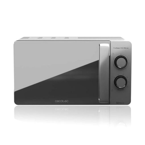 Mikrobølgeovnen med Grill Cecotec ProClean 3160 20 L 700W Sølvfarvet