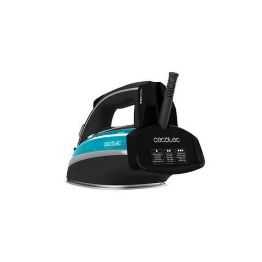 Dampstrygejern Cecotec 3D ForceAnodized 550 400 ml 3100W Sort Blå - Image 2