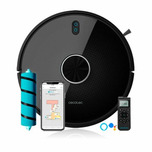 Robotstøvsuger Cecotec Conga 4090 64 dB 2700 Pa WIFI Sort