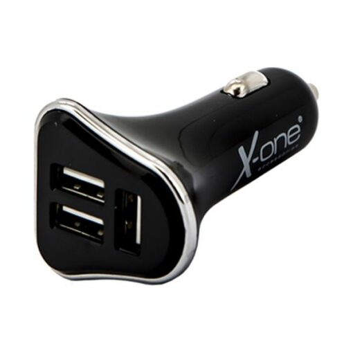 Biloplader Ref. 138185 3 x USB-A Sort