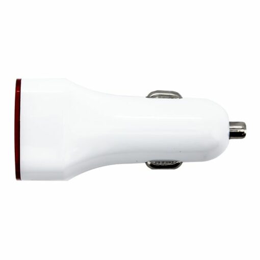 Biloplader Ref. 138390 2 x USB-A Hvid Rød - Image 2