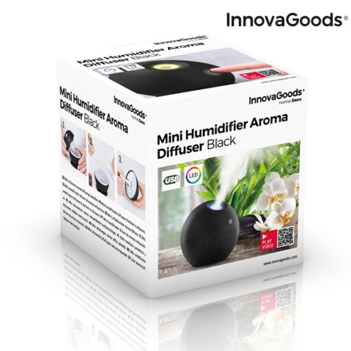 Mini fuget-spray med aromaer Black InnovaGoods - Image 2