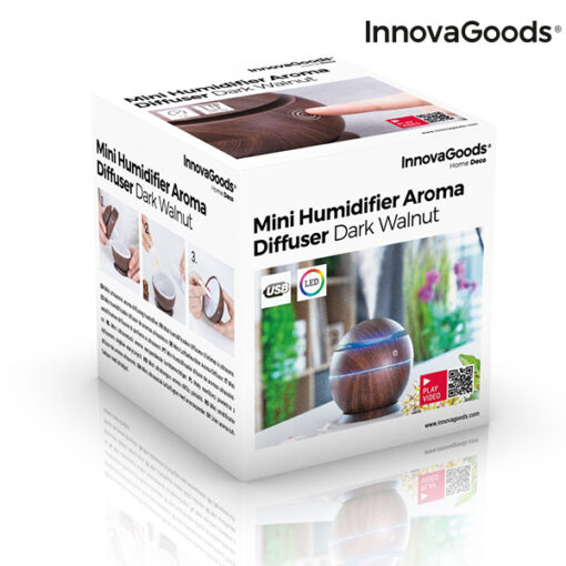 Mini fuget-spray med aromaer Dark Walnut InnovaGoods - Image 2
