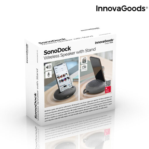 Trådløs højtaler med holder til enheder Sonodock InnovaGoods - Image 2