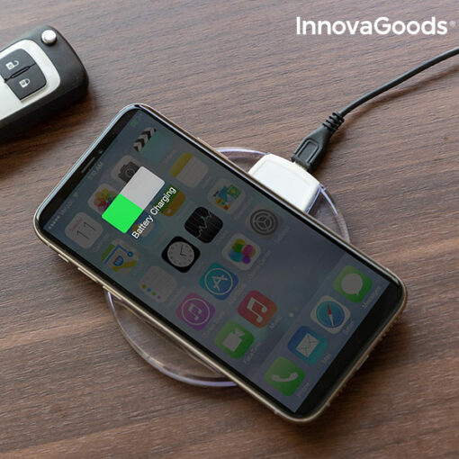 Trådløse Oplader til Smartphones Qi Wh InnovaGoods - Image 4