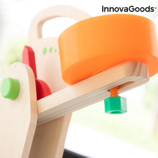Vægte i træ med tilbehør Treggy InnovaGoods 9 Dele - Image 5