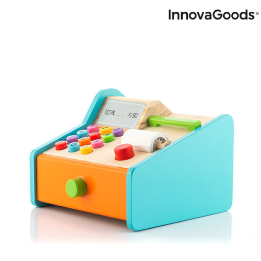 Kasseapparat i træ med tilbehør Kashy InnovaGoods - Image 12
