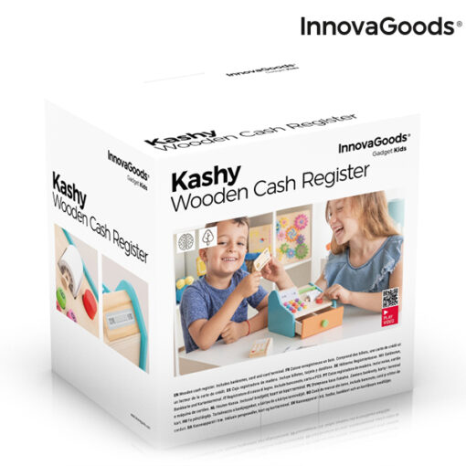 Kasseapparat i træ med tilbehør Kashy InnovaGoods - Image 2