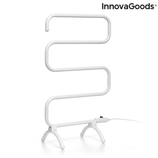 Elektronisk håndklæde stativ til væg eller gulv S-dry InnovaGoods (5 Stænger) 100W - Image 5