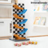 Bane i træ med bilramper Wimai InnovaGoods 4 Dele - Image 8