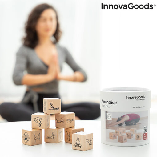 Yoga terningespil Anandice InnovaGoods 7 Dele