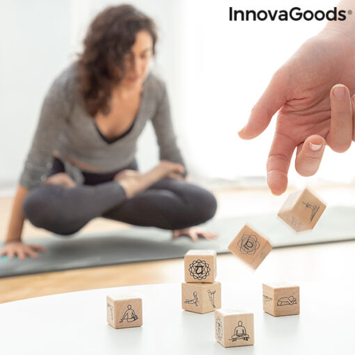 Yoga terningespil Anandice InnovaGoods 7 Dele - Image 5