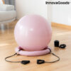 Yogakugle med stabilitetsring og modstandsbånd Ashtanball InnovaGoods - Image 4