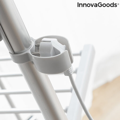 Sammenklappeligt elektrisk tørrestativ Indryer InnovaGoods (36 Stænger) 300W - Image 7