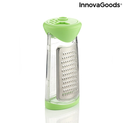 Rivejern med beholder og dispenserlåg 3-i-1 Cheezy InnovaGoods - Image 9