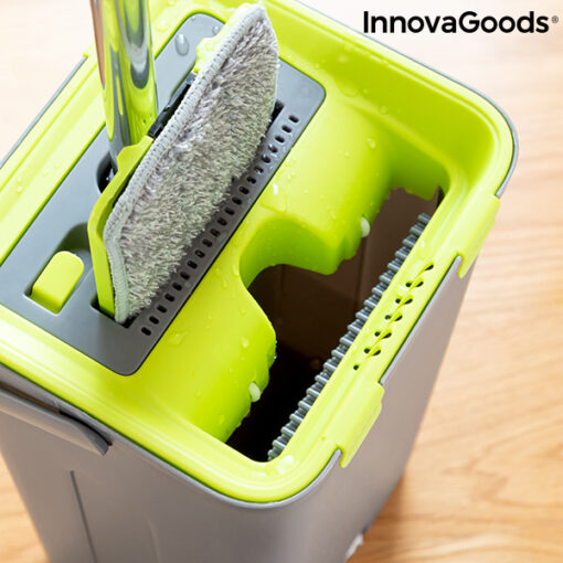 Gulvmoppe med dobbeltvirkende spand Swiftmop InnovaGoods - Image 4