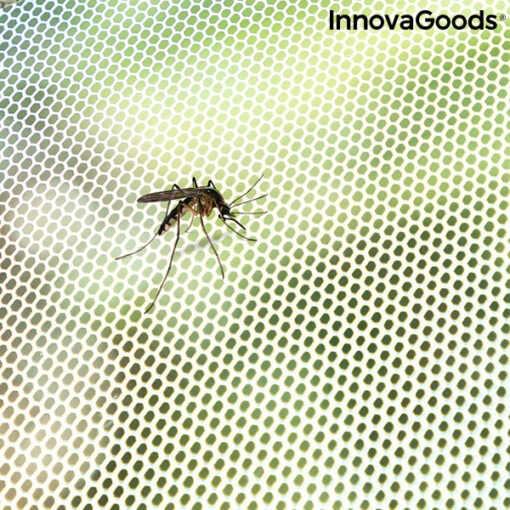 Klæbende myggenet til vinduet, som kan skæres White InnovaGoods - Image 6