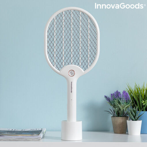Genopladelig Insektdræber raket med LED Rackill InnovaGoods - Image 9