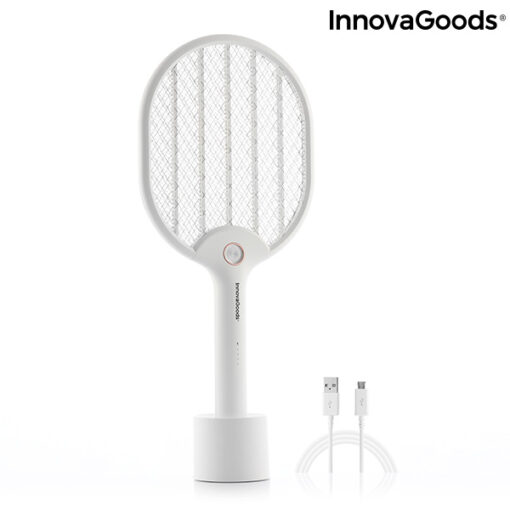Genopladelig Insektdræber raket med LED Rackill InnovaGoods - Image 15