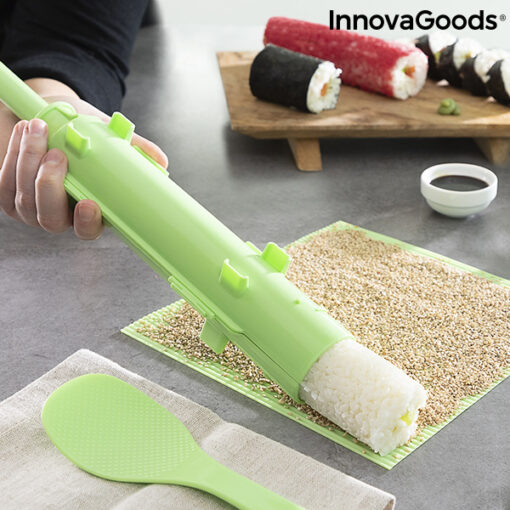 Sushi-sæt med opskrifter Suzooka InnovaGoods 3 Dele - Image 9