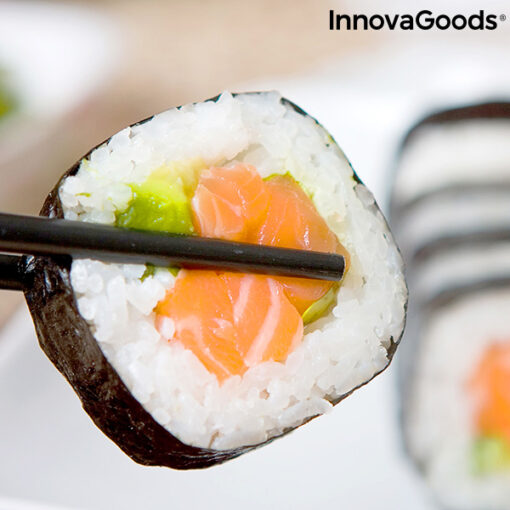 Sushi-sæt med opskrifter Suzooka InnovaGoods 3 Dele - Image 6