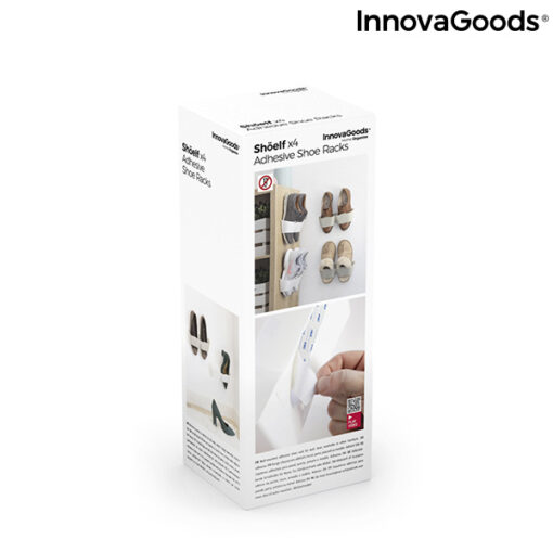 Selvklæbende skoholdere Shöelf InnovaGoods (4 Par) - Image 2