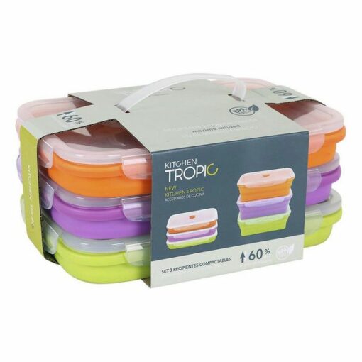 Madkassesæt 3 Kitchen Tropic (3 uds)