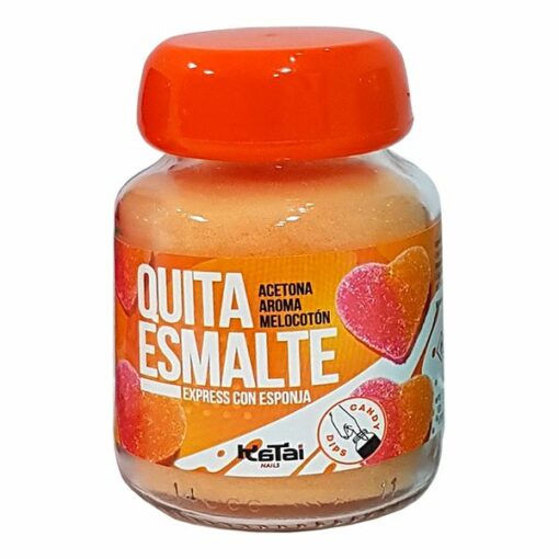 Neglelakfjerner Express Melocotón Katai Nails (75 ml)
