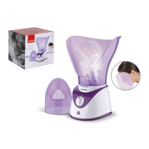 Ansigt Sauna Aprilla AFM-2808 40 ml 130W Hvid Lilla