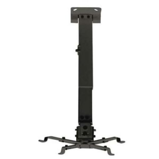 Tiltet loftsmontering til projektorer TooQ PJ2012T 20kg 13 - 65 cm -15º/+15º Sort