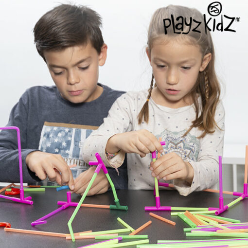 Playz Kidz Sugerørsspil (194 stykker) - Image 3
