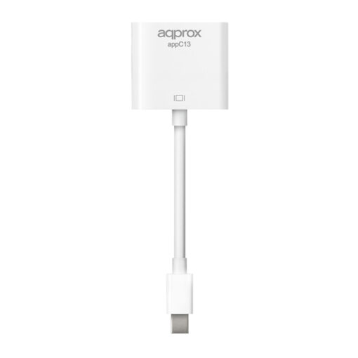 Mini DisplayPort til VGA-adapter approx! APPC13V2 162 MHz HDMI 1.3b 5,4 Gbps 18 cm