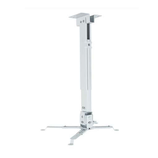 Tilt og swivel loftsmontering til projektorer iggual STP01-S IGG314692 -22,5 - 22,5° -15 - 15° Jern Hvid