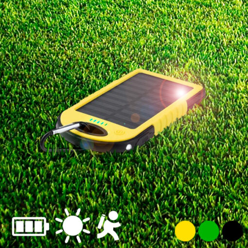 Soldrevet powerbank 4000 mAh 144939