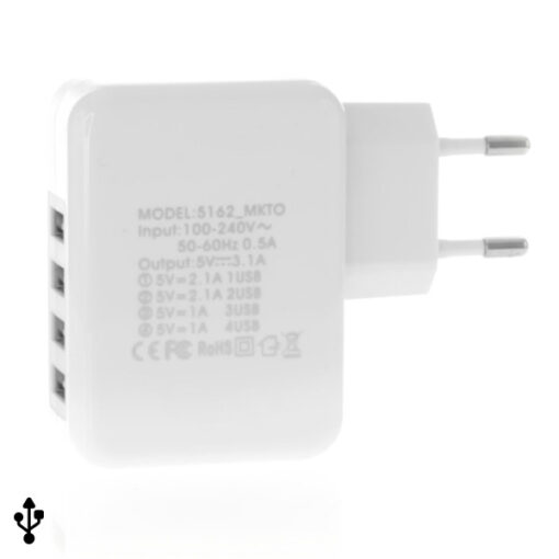 USB-oplader væggen 3100 mAh 145162 - Image 3
