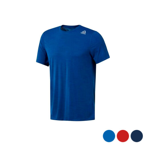 Kortærmet T-shirt til Mænd Reebok Wor Aactivchill Tech Blå