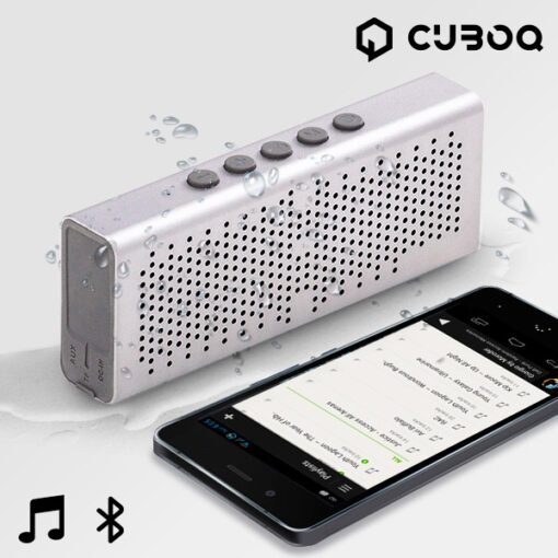 CuboQ Metal Vandtæt Bluetooth Højtaler