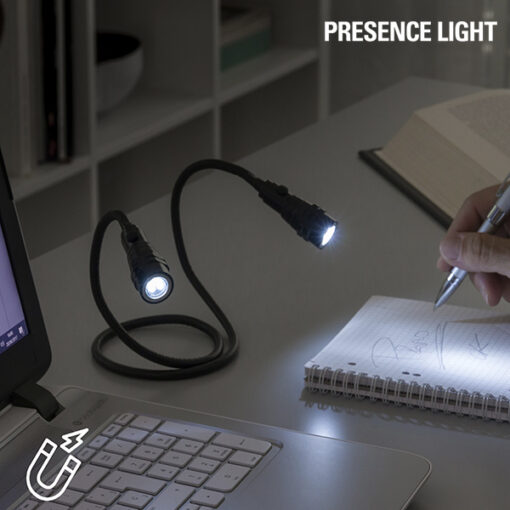 Presence Light Magnetisk Dobbelfleksibel LED Lommelygte