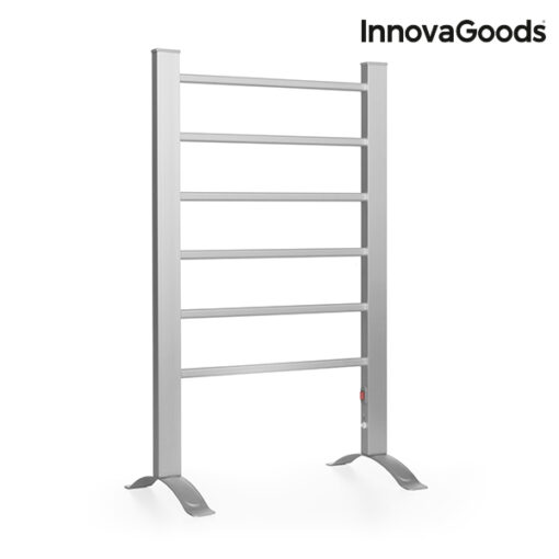 InnovaGoods 90W Gråt Elektrisk Håndklædestativ (6 Stænger) - Image 3