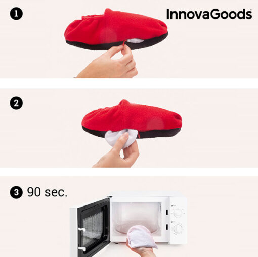 InnovaGoods Hjemmesko  Med Varme - Image 4