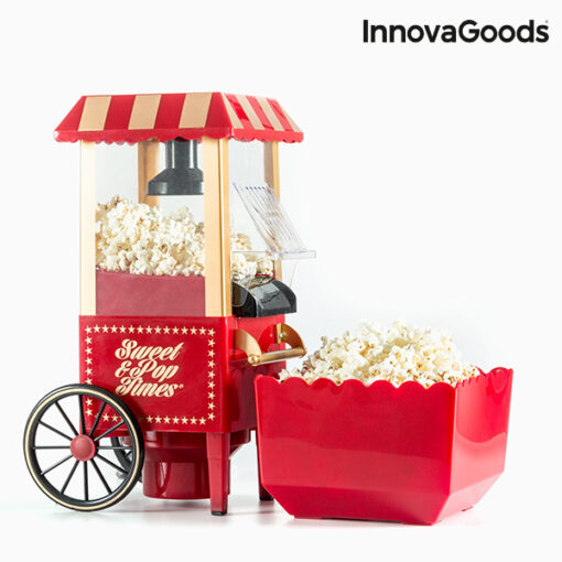InnovaGoods Sweet & Pop Times Popcornmaskine 1200W Rød - Image 6
