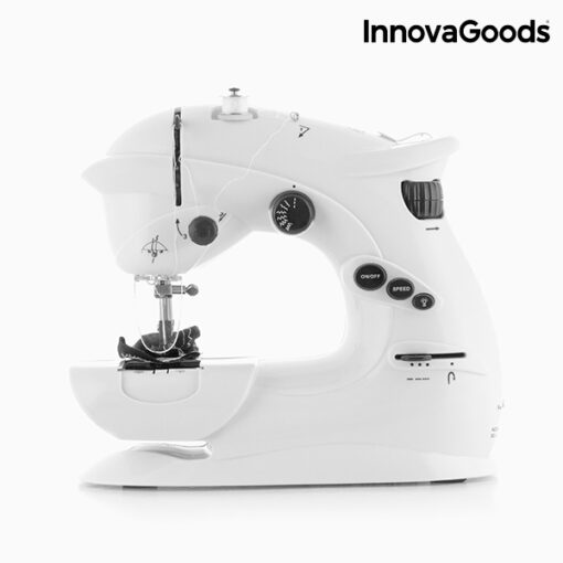 InnovaGoods Kompakt Symaskine 6 V 1000 mA Hvid - Image 7