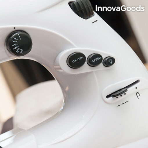 InnovaGoods Kompakt Symaskine 6 V 1000 mA Hvid - Image 5