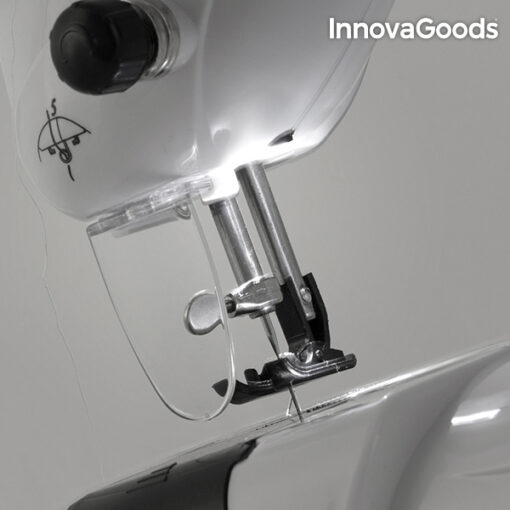 InnovaGoods Kompakt Symaskine 6 V 1000 mA Hvid - Image 3