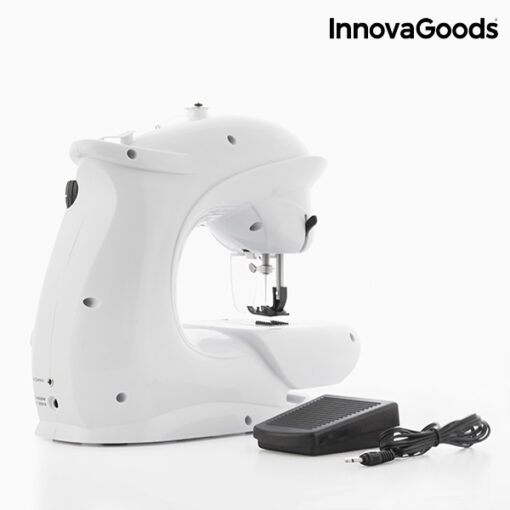 InnovaGoods Kompakt Symaskine 6 V 1000 mA Hvid - Image 2
