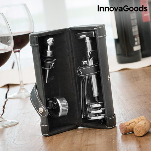 InnovaGoods Proptrækkersæt af Vintilbehør (4 Dele) - Image 6