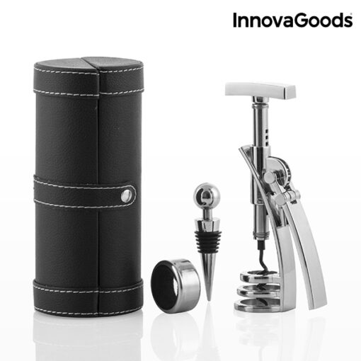 InnovaGoods Proptrækkersæt af Vintilbehør (4 Dele) - Image 2