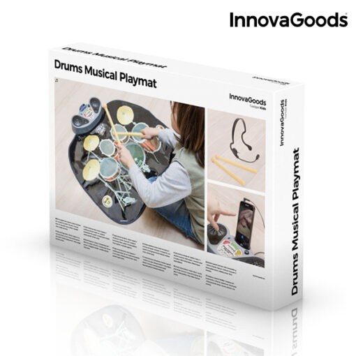 InnovaGoods Trommesæt Spillemåtte - Image 3