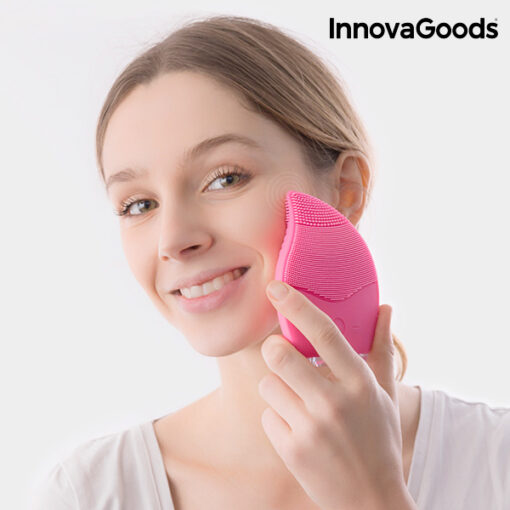 InnovaGoods Genopladelig Rensende Ansigtsbørste Med Massage