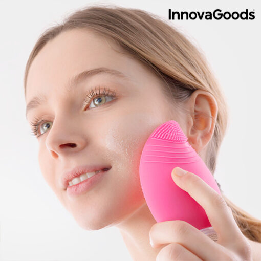 InnovaGoods Genopladelig Rensende Ansigtsbørste Med Massage - Image 6
